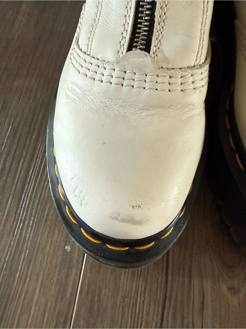 Doc Martens Jetta Leather Platform Boots Size 8 - Picture 4 of 8